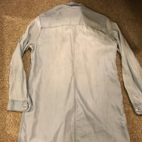 EUC Denim Shirtdress size 10 - Picture 3 of 3